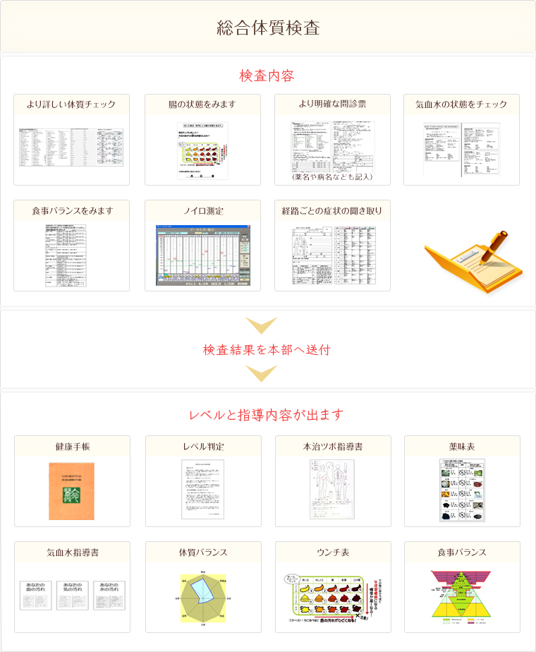 総合体質検査