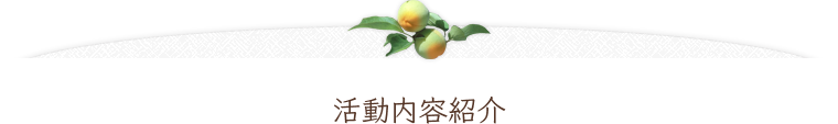活動内容紹介